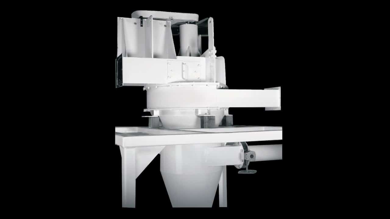 Air classifying mill